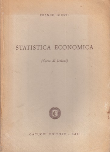 Statistica economica corso di - statistica,