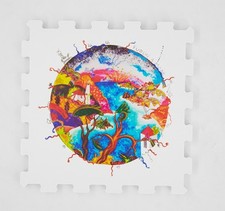 Luca ALINARI (Firenze, 1943 - 2019) Fuochi a Mare OPERA MULTIPLO Stampa UV su FX