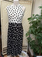 Abito ZARA bianco e nero a