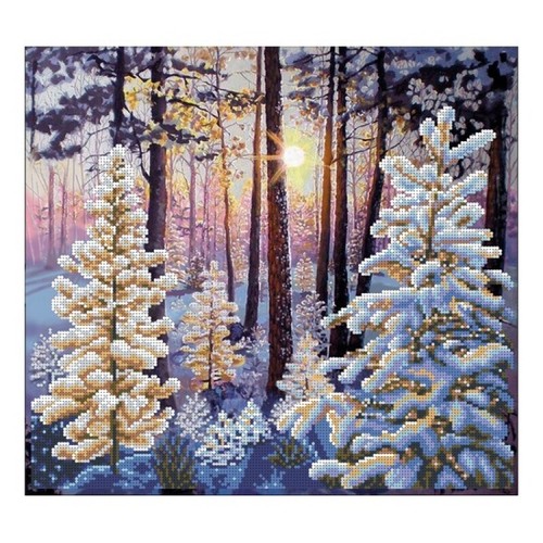 Kit ricamo perline inverno