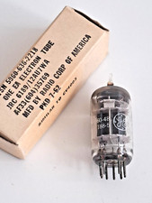 Tubo General Electric 12AU7 WA/ECC82 (NOS) del 7/1962/ USA - TU001380