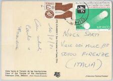 65534 - MESSICO - Storia Postale - FRANCOBOLLI su CARTOLINA - Ping Pong PING PONG 1981