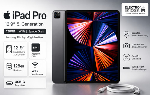 Apple ipad pro pollici 5a - apple, 12,9