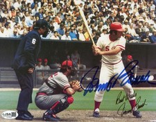 JOHNNY BENCH Signed 8x10 Photo