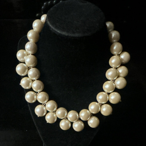 Collana perle finte - collana, di