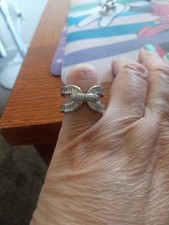 ANELLO BAGUETTE PLACCA ARGENTO