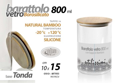 Barattolo cucina vetro