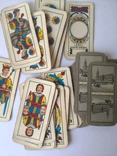 40 Carte Da Gioco Trevisane Dal Negro Vintage