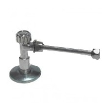 RUBINETTO ARRESTO 1/2"x3/8" CROMATO COPERCHIO CASSETTA WC ZAINO