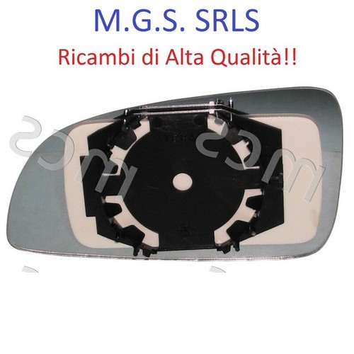 Piastra con specchio curvo - , dx