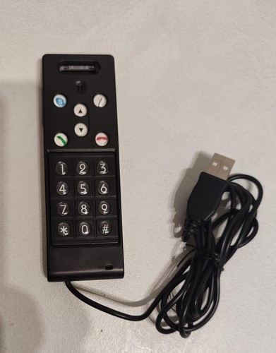 Telefono skype usb voip nero - usb,