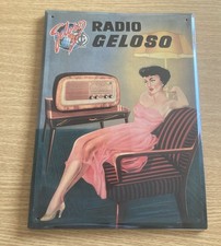 Insegna Di Latta Vintage Radio