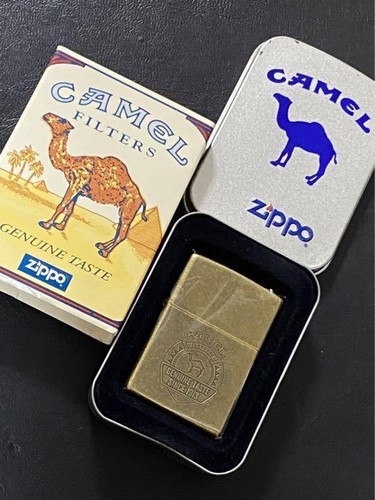 Accendino zippo camel gold - accendino,