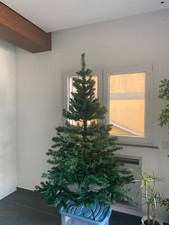 HOMCOM Albero di Natale Artificiale 180cm con 786 Rami e Base in Metallo, Verde