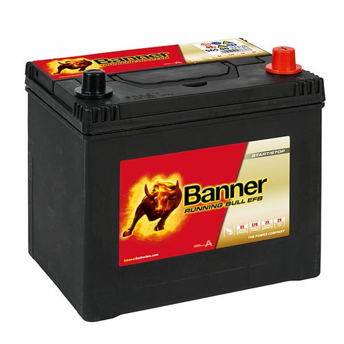 Banner running bull batteria - running,