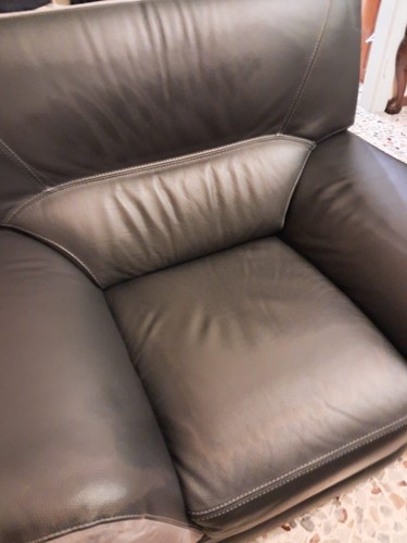Vendo poltrona pelle - vendo, ed