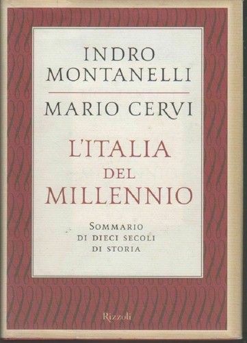 Libro italia del millennio - libro,
