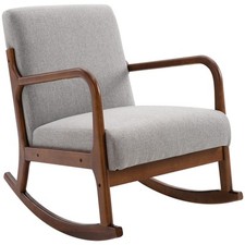 Homcom poltrona dondolo - homcom,
