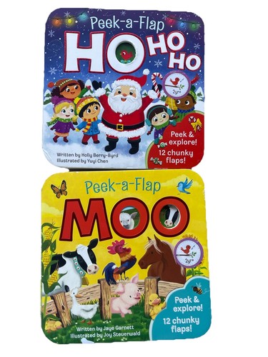 Lot peek flap books boo - 2, a