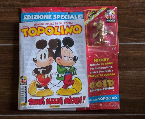 Topolino 3286 gold statuina - 3286,