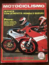 Motociclismo aprile 1984 - suzuki turbo650 hrd red horse 125 Garelli 50
