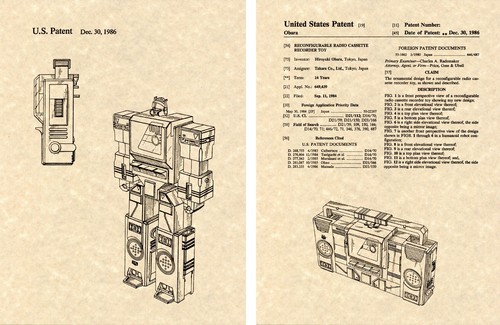 Transformers blaster us - transformers,