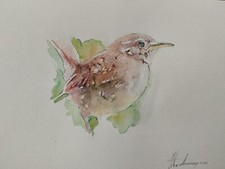 Scrittoio, uccellini, opera