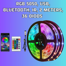 Strisce LED RGB 5050, 2 metri