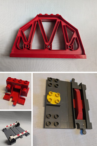 Lego duplo ferrovia treno - ferrovia,