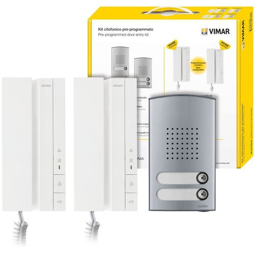 Kit citofono bifamiliare voxie - citofono,