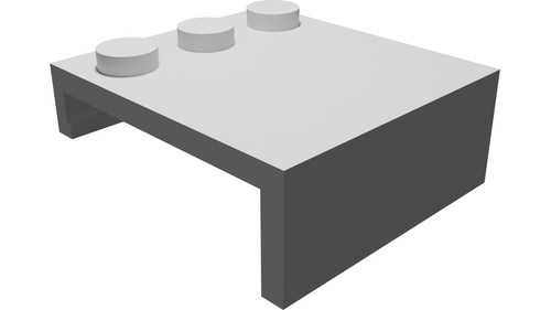 Supporto monitor stile lego - supporto,