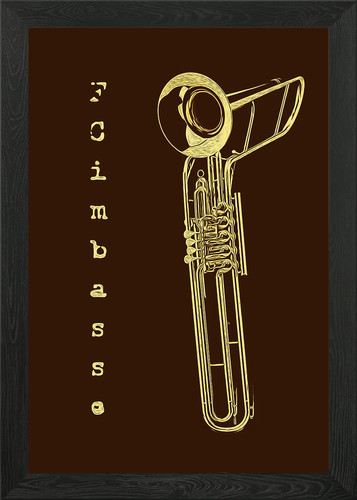 Cimbasso poster arte da - f,