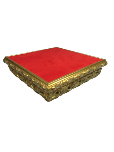 Base quadrata legno cm - quadrata, in