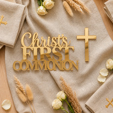 Cake Topper Prima Comunione