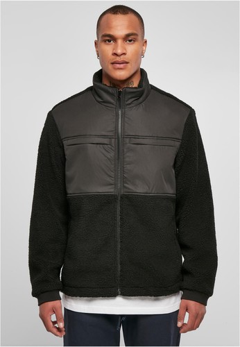 Giacca sherpa patchata - , uomo