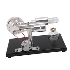 Modello Motore Sterling Con Luce LED Motore Stirling Motore Motore Generatore ◇