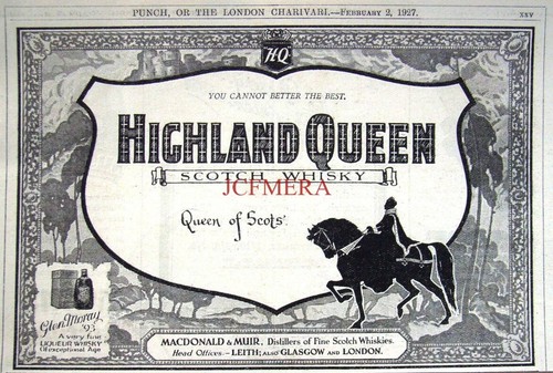Highland queen whisky 1927 - queen',