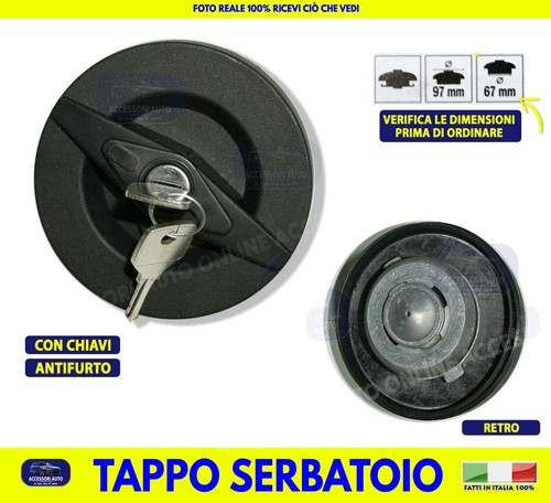 Tappo serbatoio diesel - serbatoio,