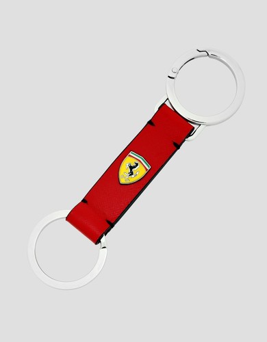 Portachiavi ferrari pelle - portachiavi,