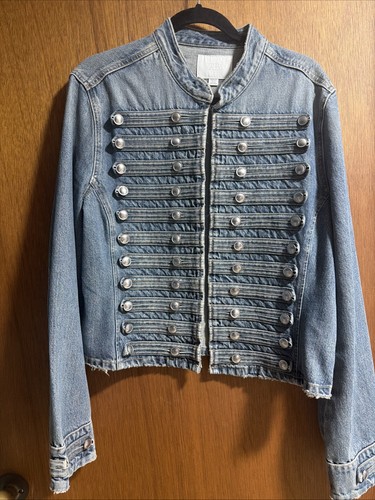 Giacca militare jeans - , zara