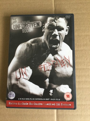 Wwe unforgiven 2006 dvd john - wwe,