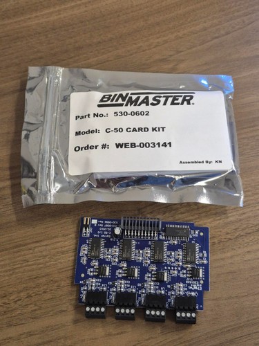 Scheda analogica binmaster - scheda,