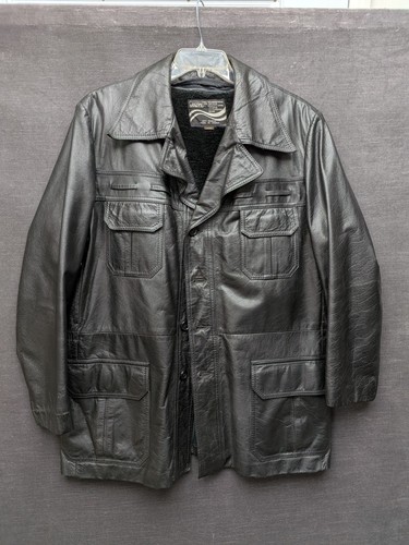 Cappotto pelle vintage