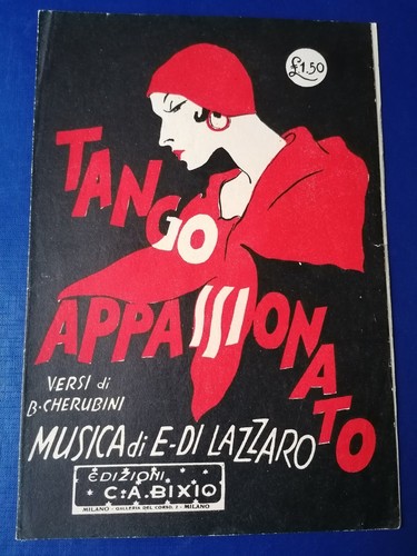 Antico spartito musicale - antico,