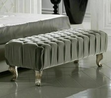 chesterfield poggiapiedi imbottito 
