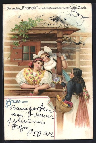 Cartolina donna offro - , due