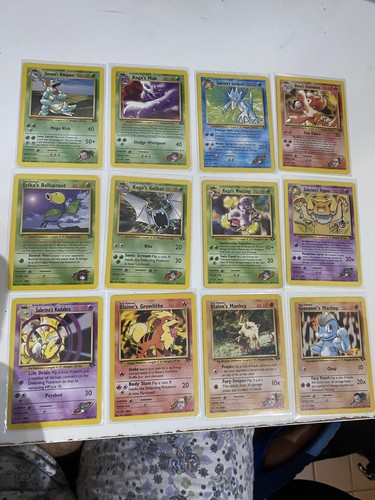 Lotto carte pokemon vintage - carte,