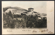 Gavirate Villa al Sasso antica cartolina viaggiata