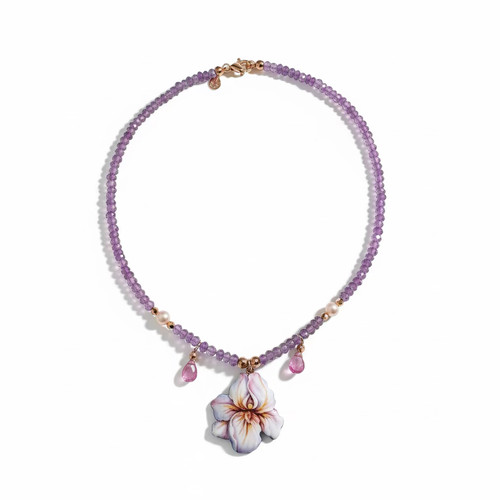 Collana ametiste gabriella - di,