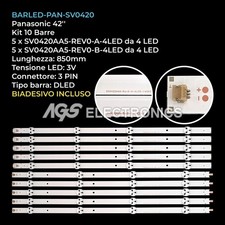 KIT 10 BARRE STRIP LED TV